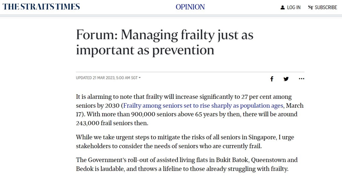 Forum: Managing Frailty Just as Important as&nbsp;Prevention
